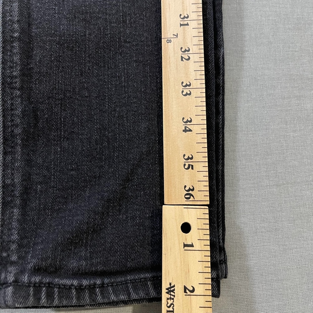 Old Navy Womens 12 High Rise Super Skinny Jeans Faded Black Wash Stretch - Picture 8 of 8